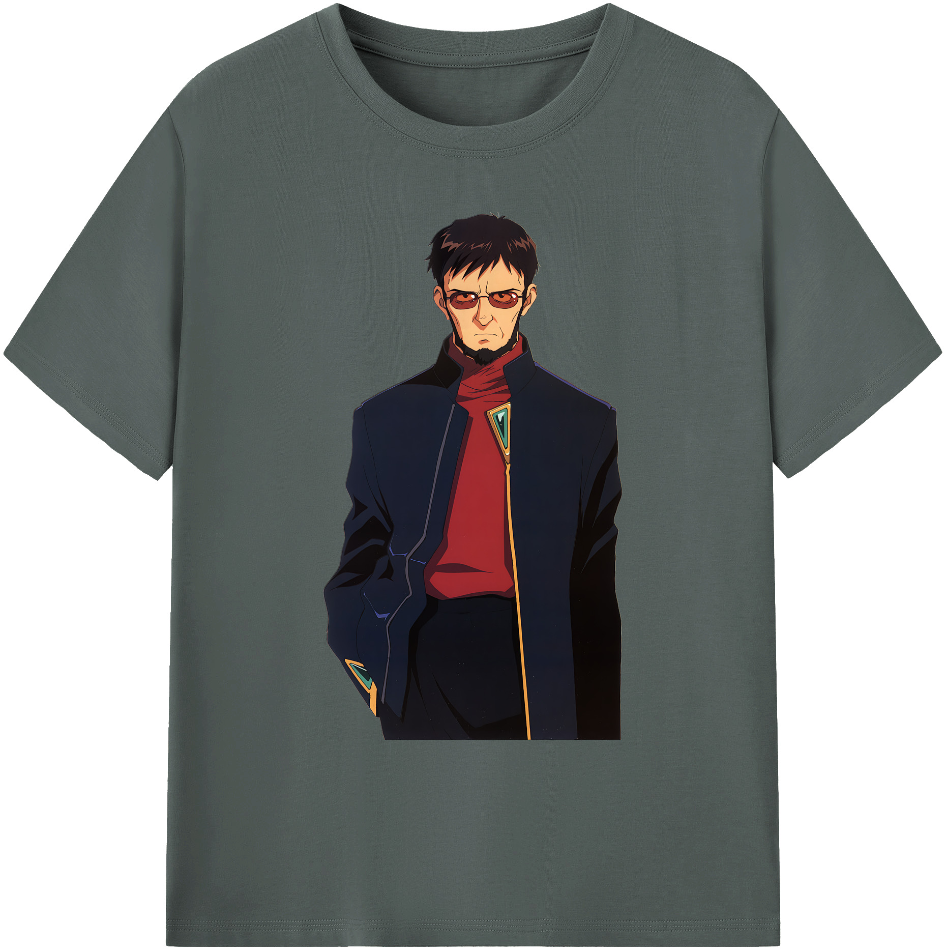 （画像用） EVA 新世紀エヴァンゲリオン 綿100％ メンズ半袖Tシャツ｜肌触りやわらか＆通気性